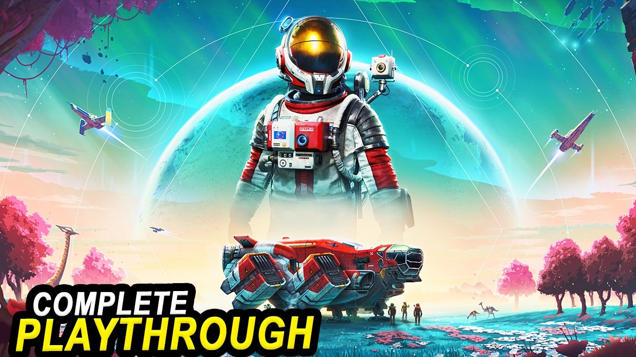 No Man's Sky - Starting with Nothing - The FULL Galactic Journey | COMPLETE PLAYTHROUGH