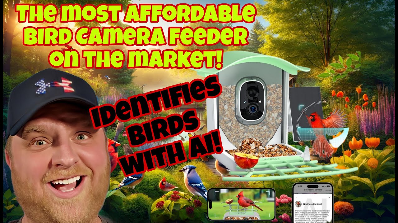 Enhance Birdwatching with the GAGEUR Bird Camera Feeder: Review