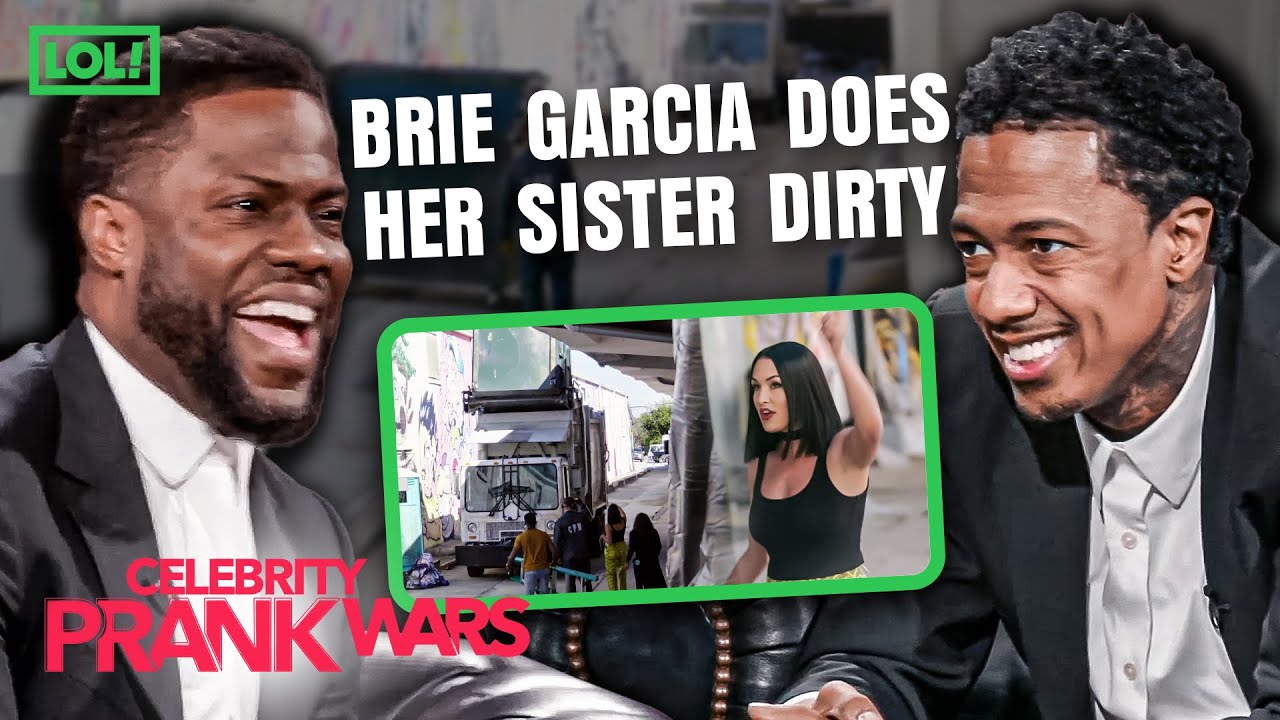 Brie Garcia Does Her Sister Dirty | Celebrity Prank Wars | LOL! Network