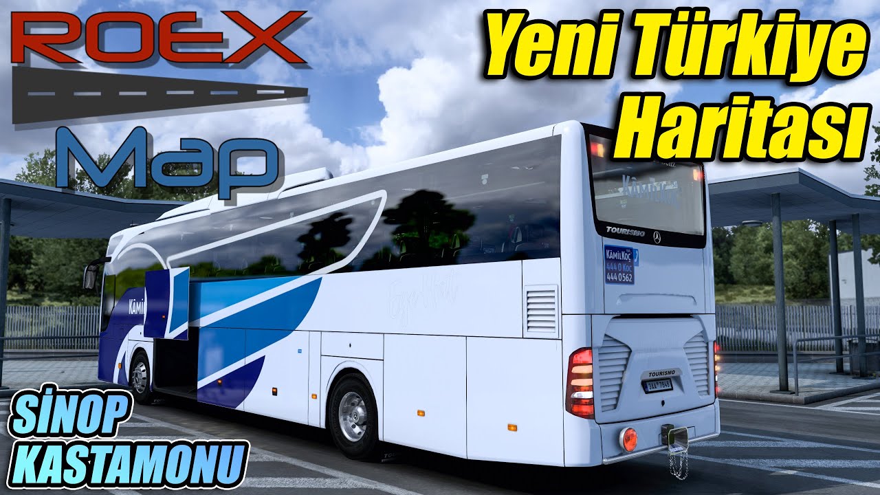 YENİ TÜRKİYE HARİTASI // YOLLAR EFSANE // MERCEDES-BENZ TOURISMO !!