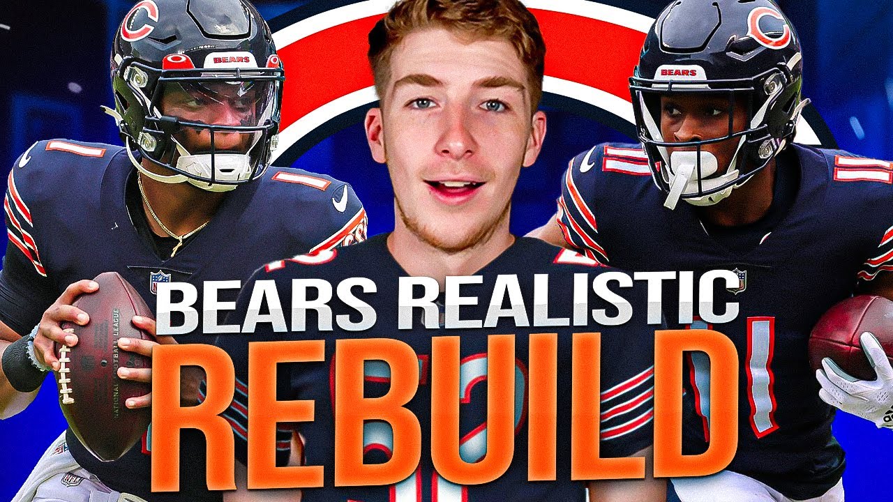CHICAGO BEARS REALISTIC REBUILD IN MADDEN 23!