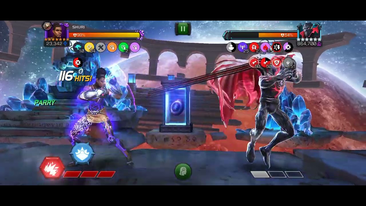 Rank 1 Shuri SOLOES Abyss Symbiote Supreme! - Marvel Contest of Champions