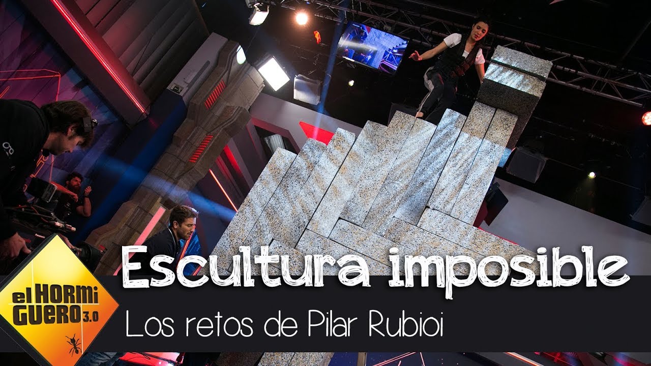 Pablo Alborán ayuda a Pilar Rubio con su escultura imposible - El Hormiguero 3.0