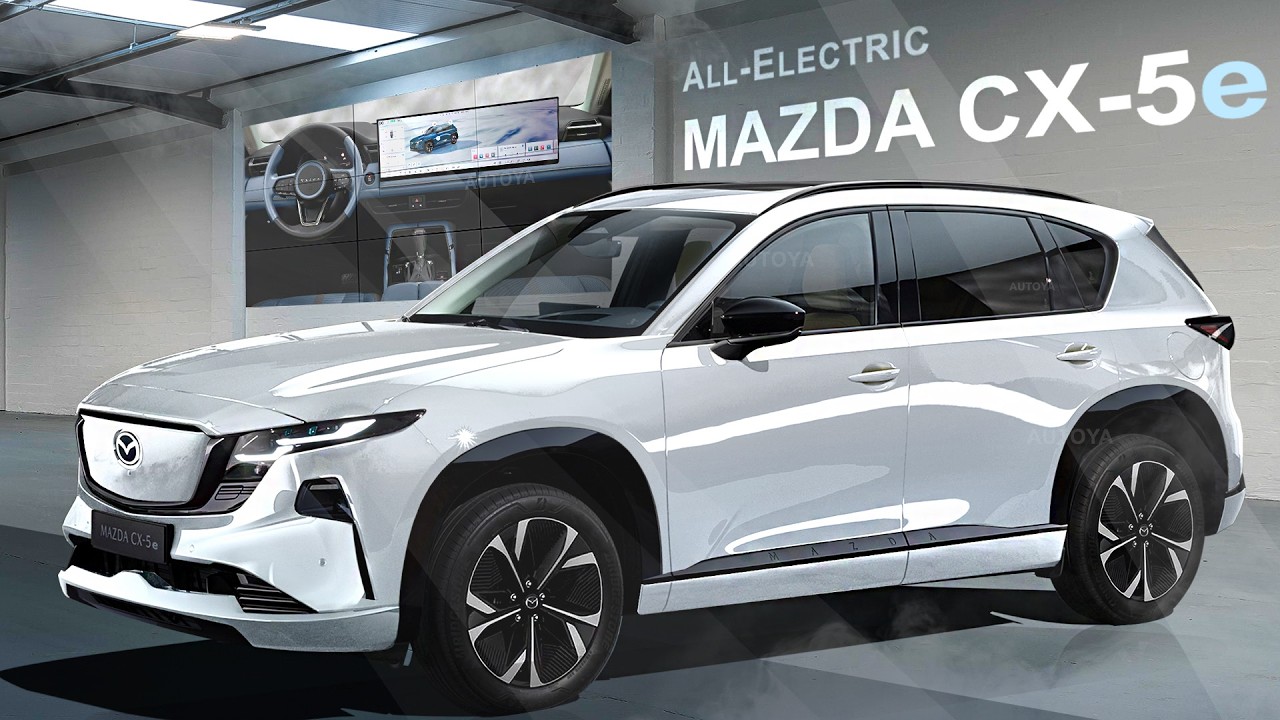 All-Electric Mazda CX-5 2027 - Exclusively for the U.S. with possible name CX-5e