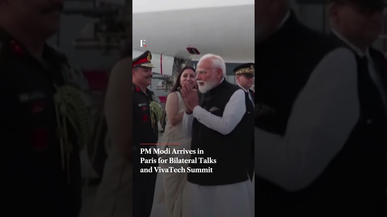PM Modi Arrives in Paris for Bilateral Talks and VivaTech Summit | N18G