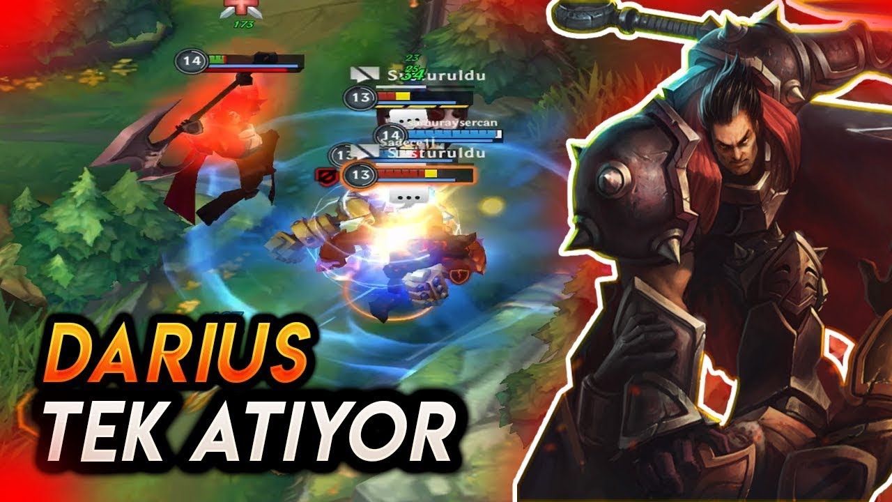 WİLD RİFT LEAGUE OF LEGENDS RANKED OYNUYORUZ TEK ATAN DARİUS !!
