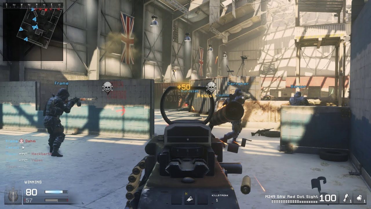 Call of Duty: Modern Warfare Remastered Team Deathmatch Killhouse PC Gameplay