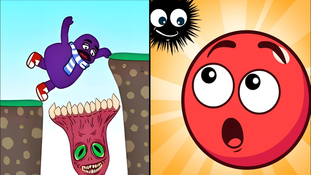 Grimace Story 🆚 Hide Ball 🔥🥵 | Up To Max Level SpeedRun Gameplay Walkthrough 