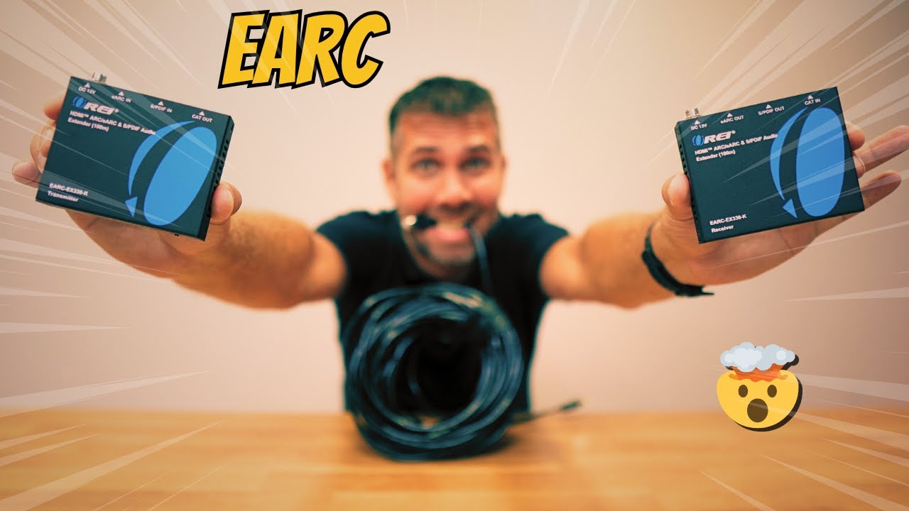 Extending HDMI eARC signals up to 330 feet