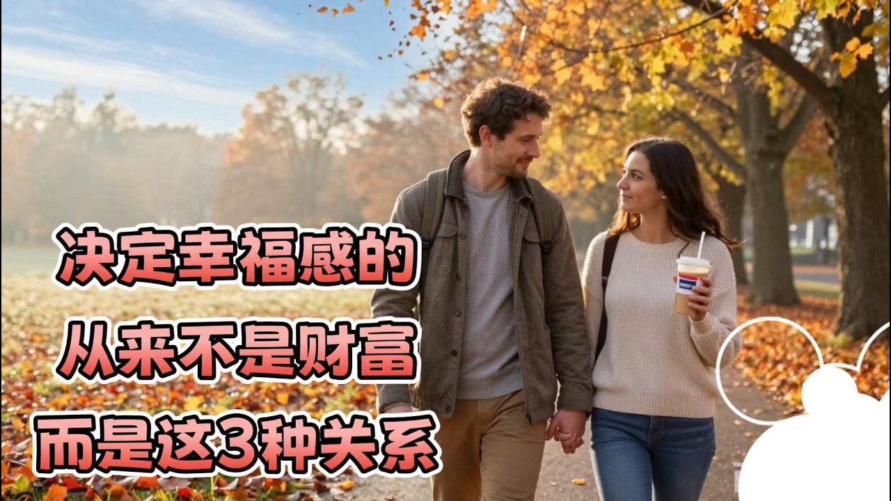 别再追钱了！这三种关系让你越活越开心