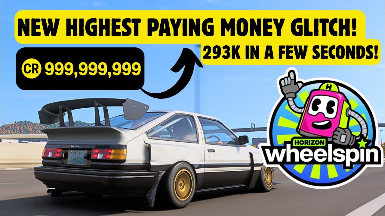 Глитч на деньги в Forza Horizon 6 &mdash; НОВЫЙ ГЛИТЧ НА ДЕНЬГИ!