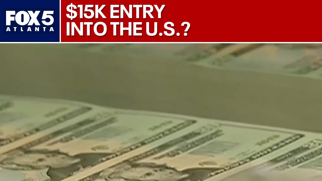 Charging tourists $15K to visit the United States