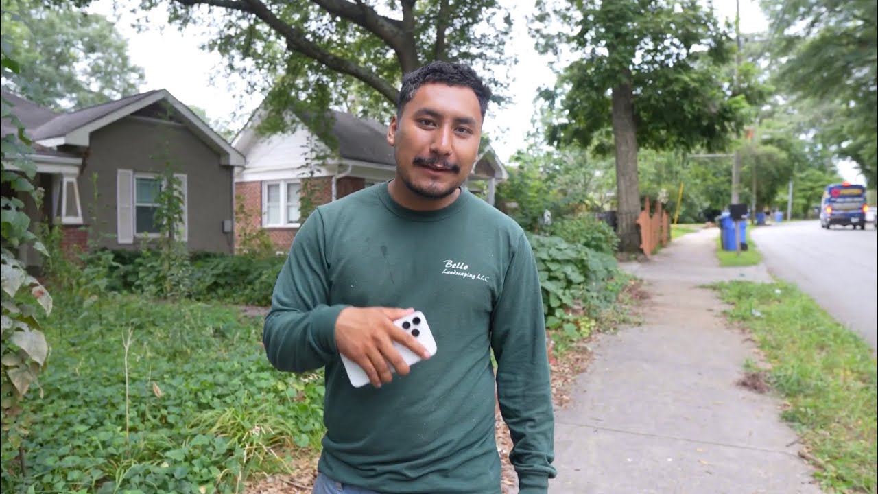 Lawn Cleanup Caught Live on Twitch