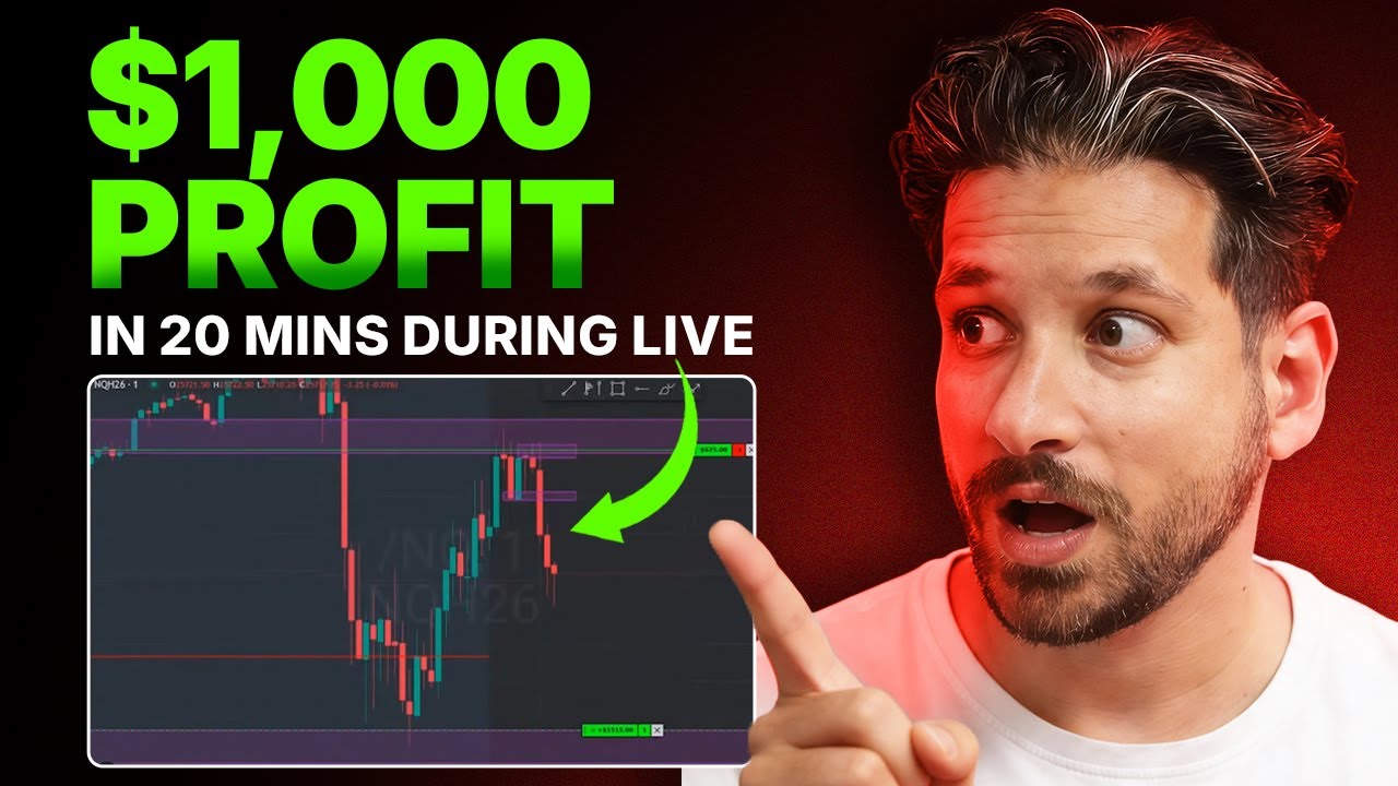 LIVE Scalping Trade Breakdown New York Open Prop Firm Trading