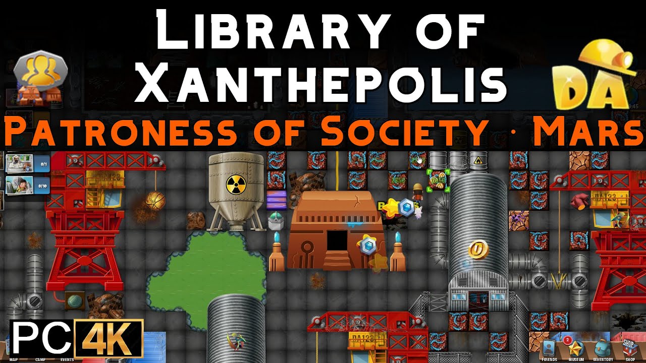 Library of Xanthepolis | Patroness of Society #1 (PC) | Diggy's Adventure