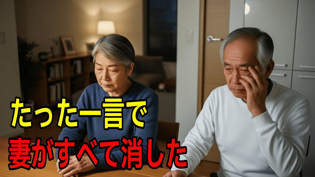 「君に使う金はない」と言われた夜、妻はすべてを消した