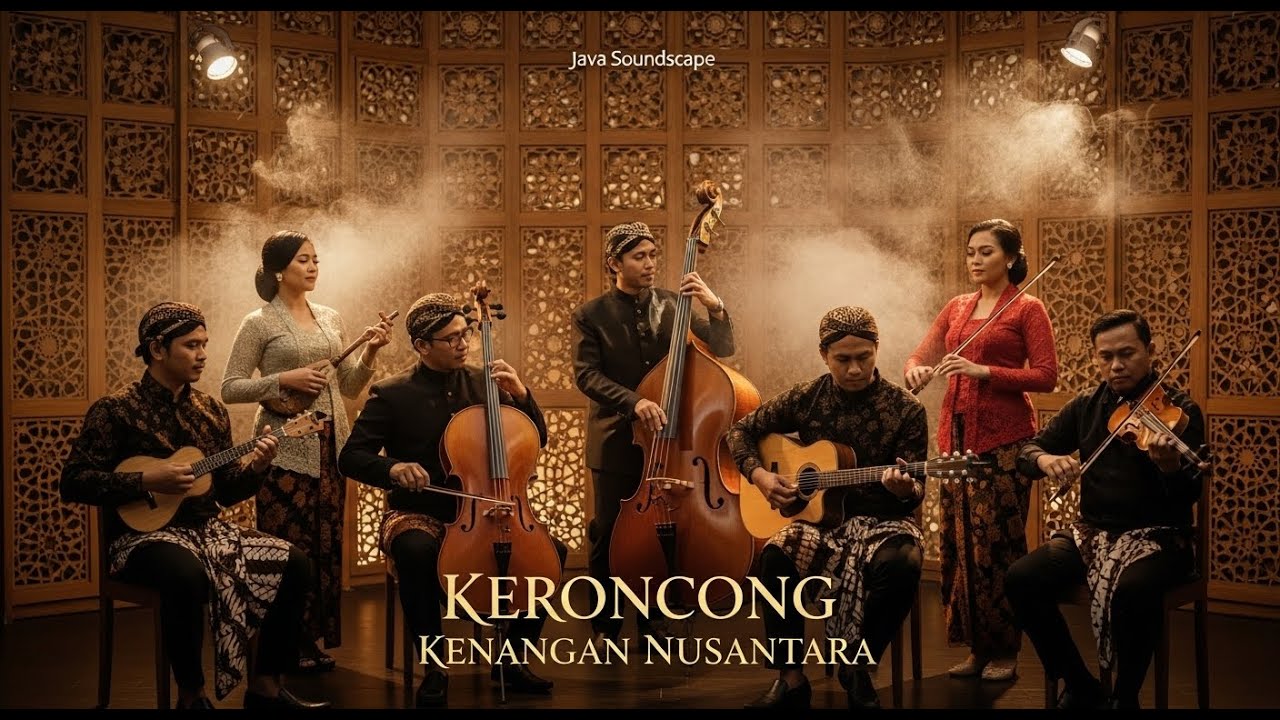 Keroncong Santai di Kala Subuh | Lagu Kenangan & Tempo Dulu Nostalgia & Suasana Hening