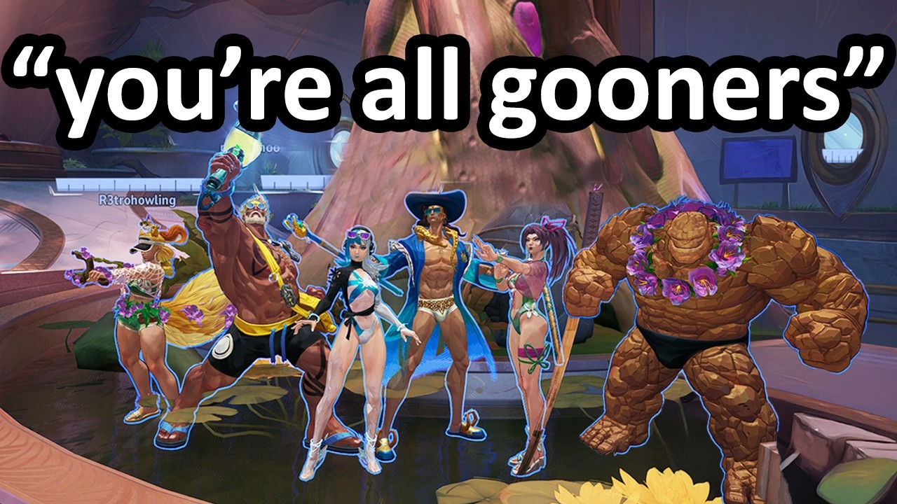 The All Speedo Team in Marvel Rivals