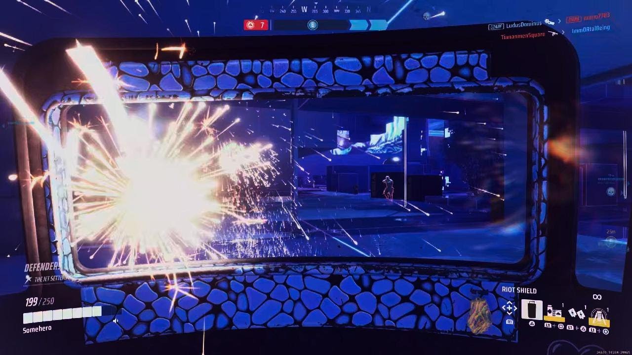 I unlocked Level 13 Riot Shield with this Point Break match