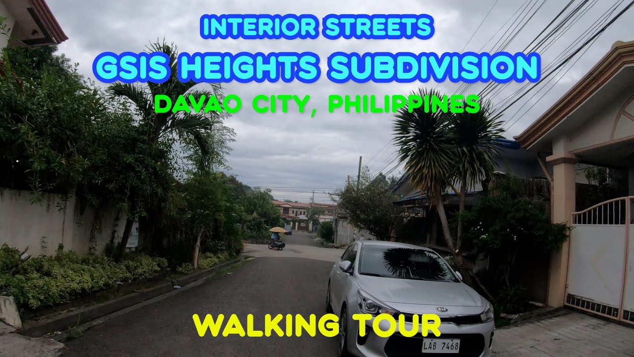 GSIS Heights Subdivision Walk Tour: Exploring Davao City, Philippines Series