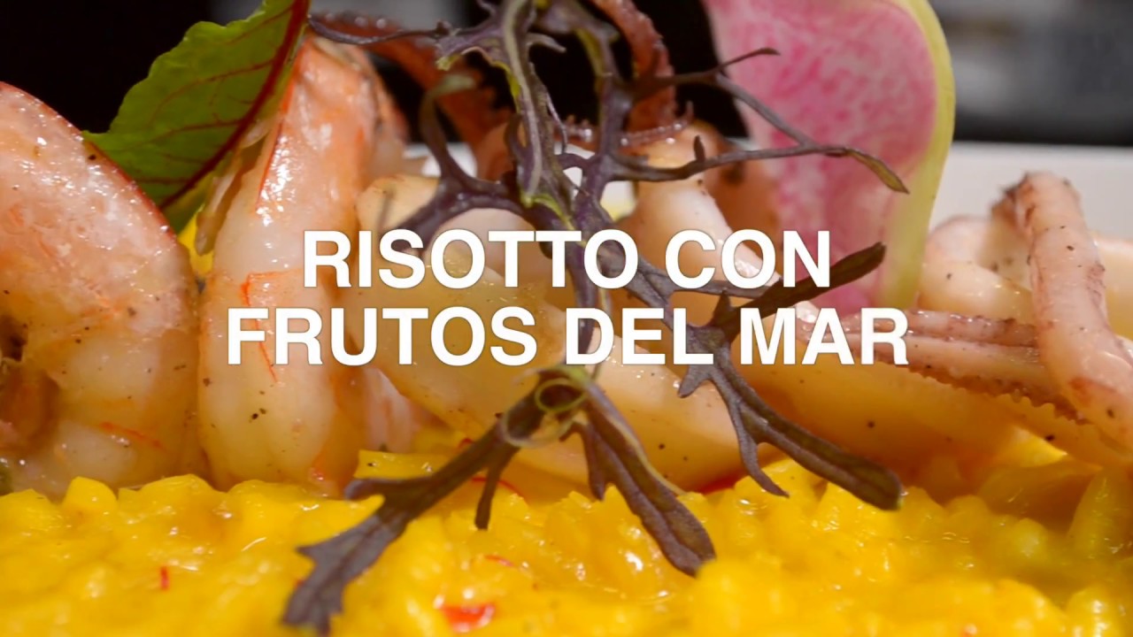 Receta de Risotto con Frutos de Mar - Restaurante Sepia