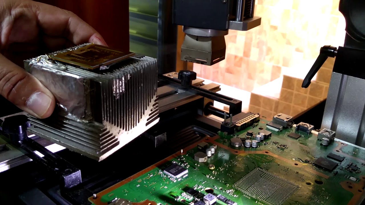 PS4 SLIM TROCANDO  KIT PROCESSADOR -APU !!!!!