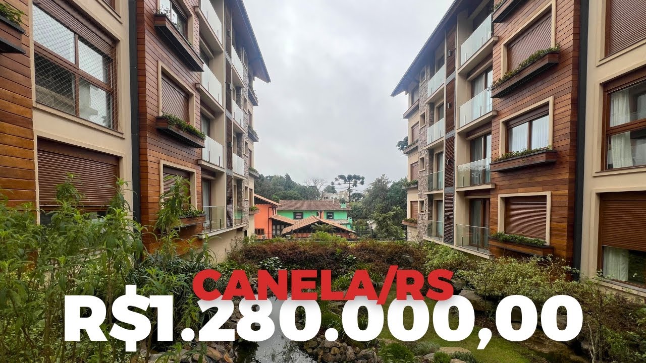 APARTAMENTO MOBILIADO EM RESIDENCIAL DE LUXO NO CENTRO DE CANELA POR R$1.280.000,00 | VETRO IMÓVEIS