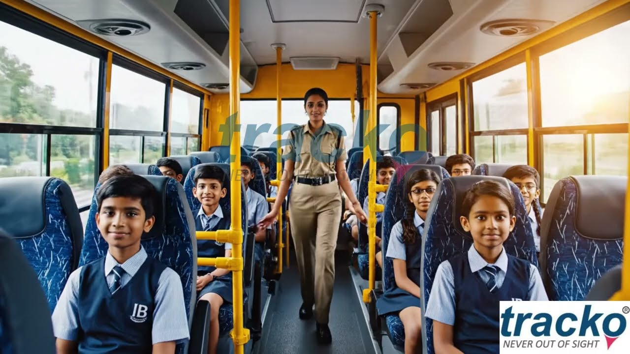 4G CCTV Camera System for School Buses | Live Bus Monitoring | Commute by Tracko