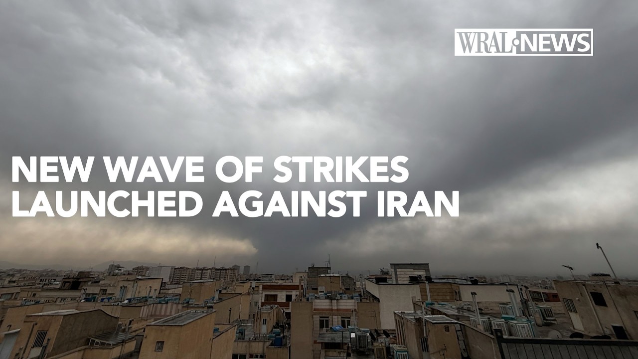New wave of strikes launched against Iran