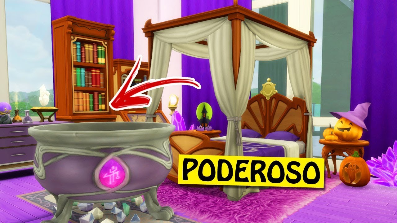 QUARTO DE BRUXA (REFORMA) #11 - Irm&atilde;s Sobrenaturais - The Sims 4
