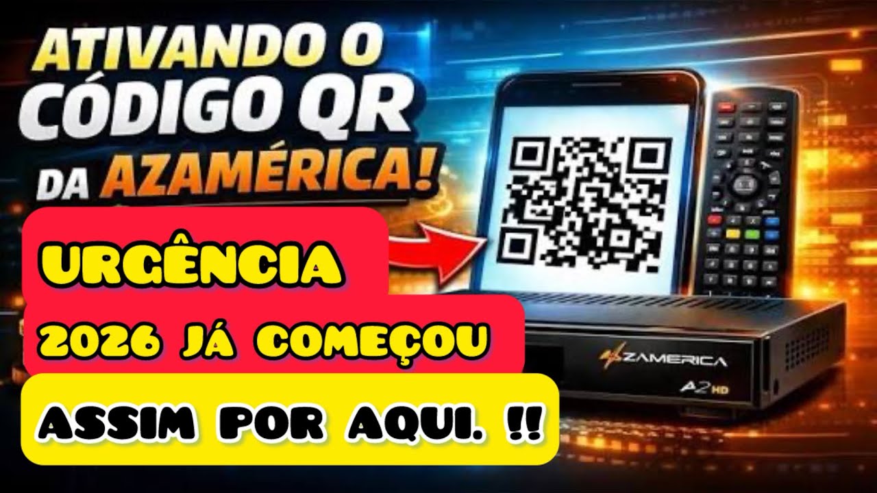 AZ AMERICA DUOSAT E AMÉRICA BOX COM QRCODE NA TELA DA TV E APARELHOS DE TV ALTERNATIVOS SEMELHANTES 