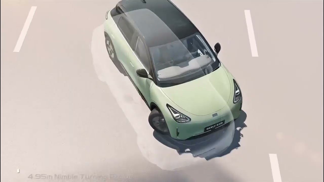 Geely EX2 dibangun di atas GEA – Global Intelligent Electric Architecture