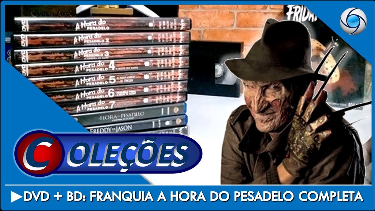 💿COLEÇÕES: A Hora do Pesadelo Franquia Completa