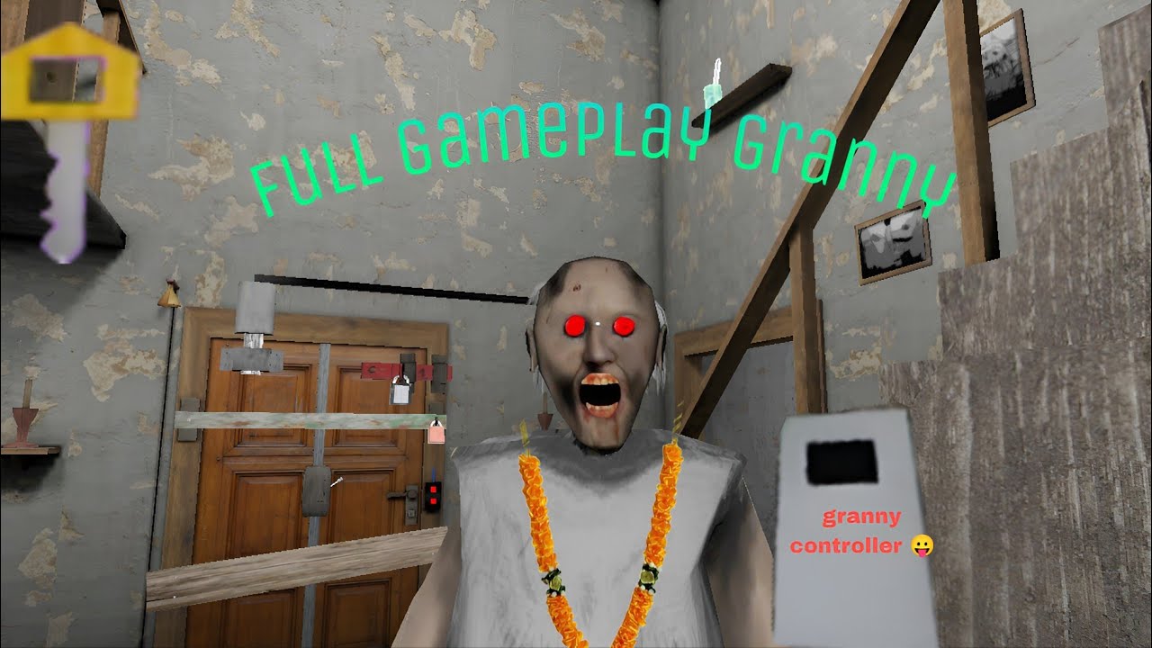 Granny legend last version 🗝️🤯f full gameplay 💪 door escape 🤯💥