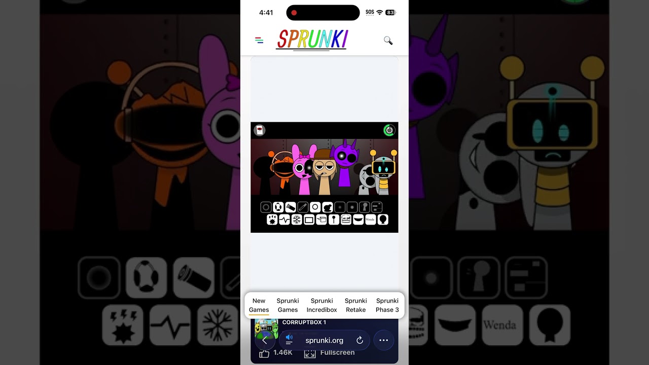 Sprunki Corruptbox 2 beat