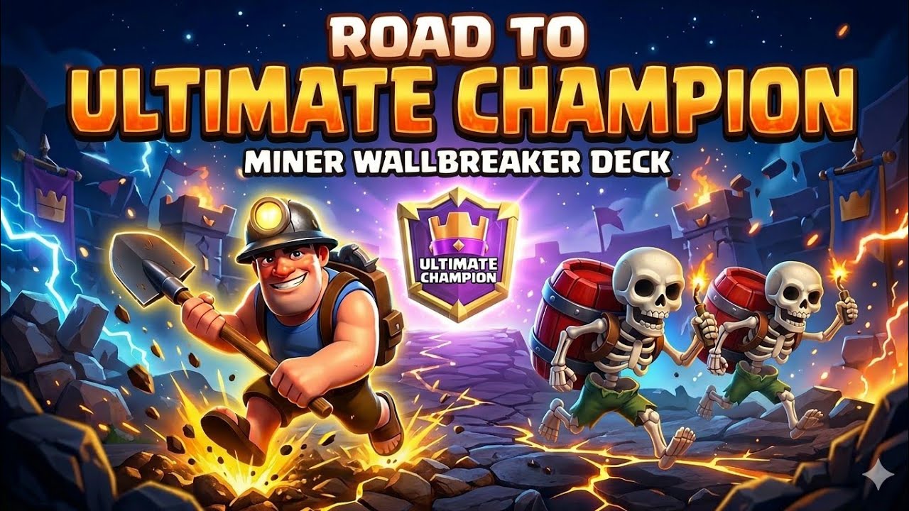 Clash royale early season pushing live! Road to Ultimate Champion 🥇