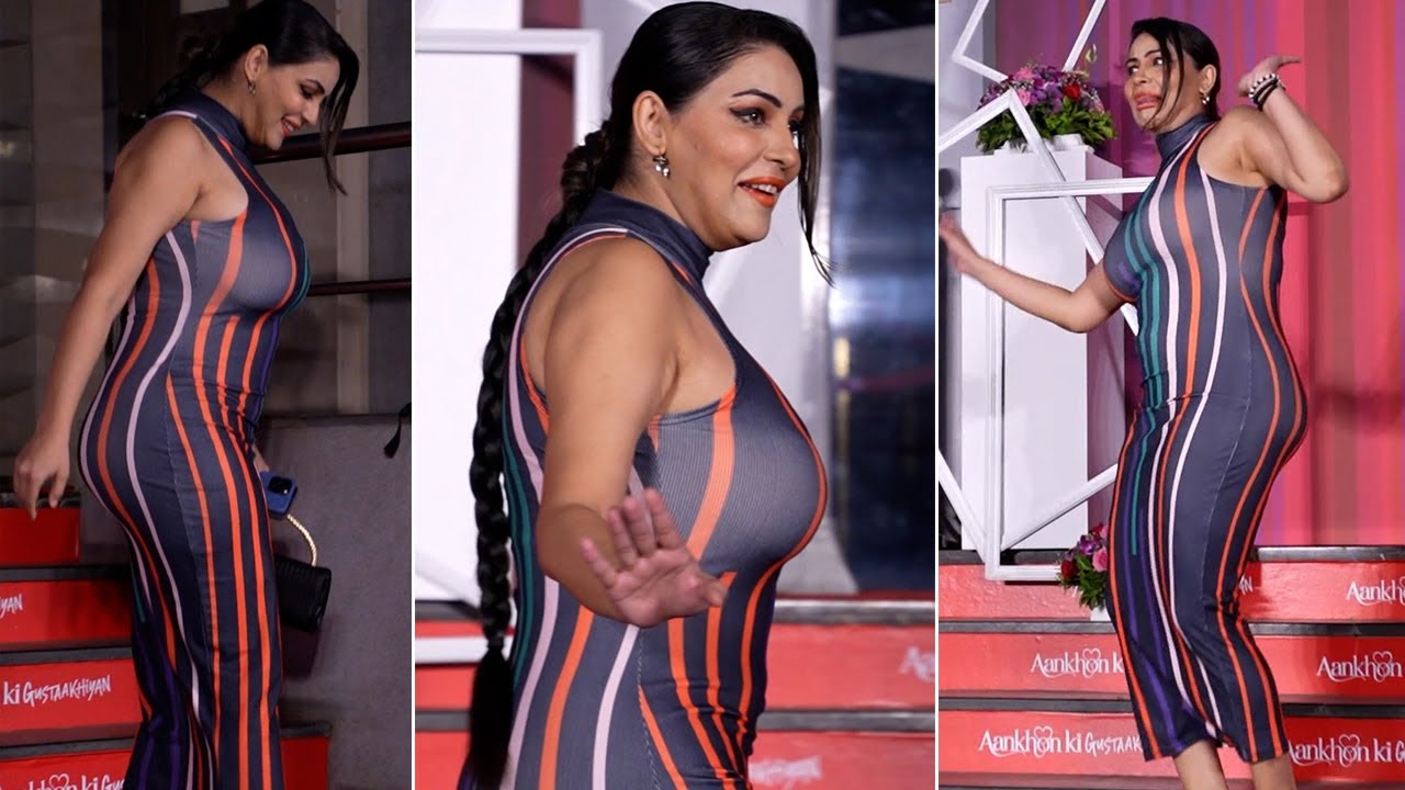 Yamini Malhotra Pretty Dramatic Stunts And Incidents🔥At Premiere Of Aankhon Ki Gustaakhiyan