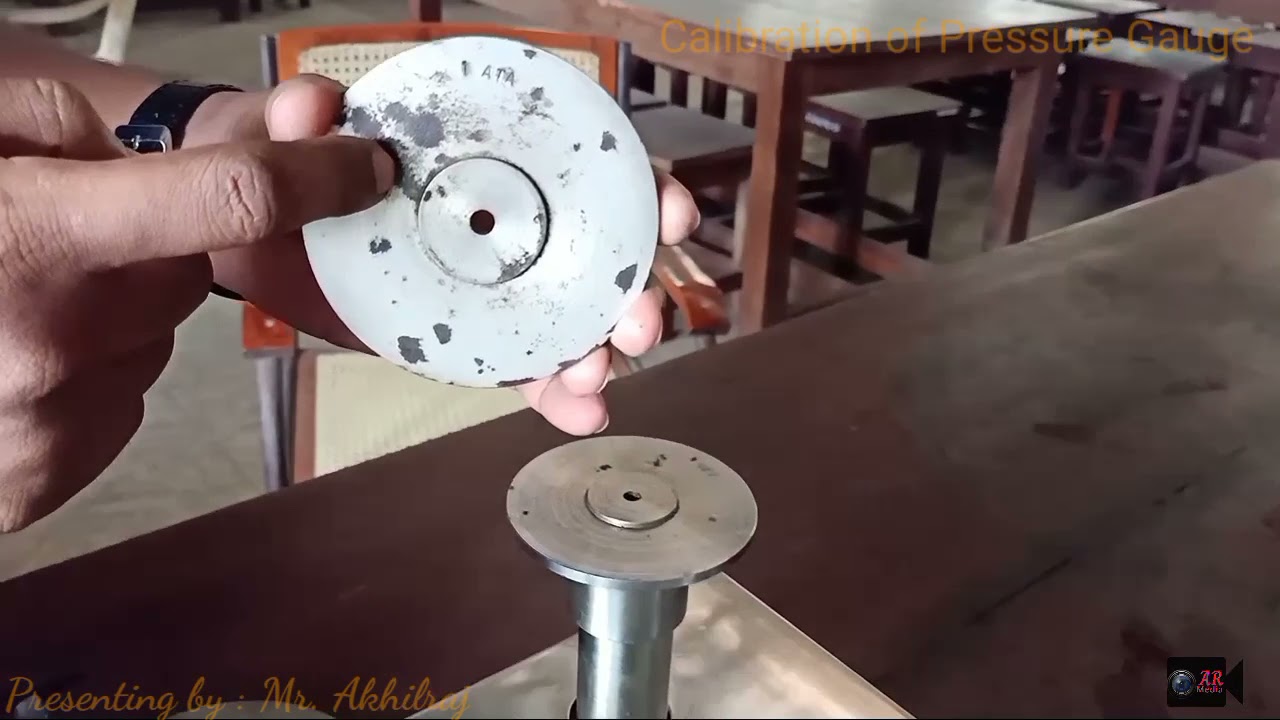 Calibration of Pressure gauge