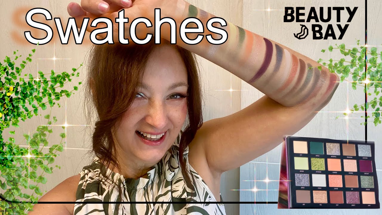 💚 BOTANICAL - BEAUTY BAY 💚 tutti gli swatches  😍 | One B Queen