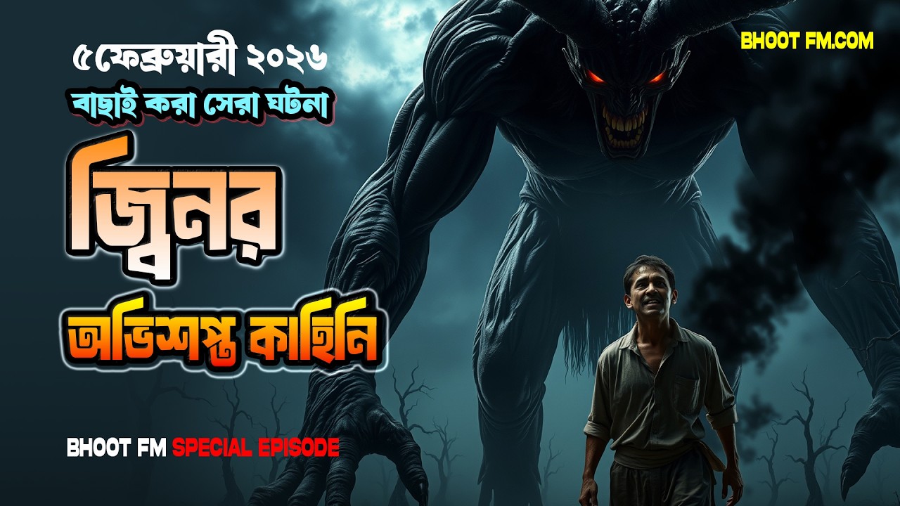 জ্বীনের অভিশপ্ত কাহিনী | Bhoot FM | বাস্তব ভুতের গল্প । Bhoot fm | vut