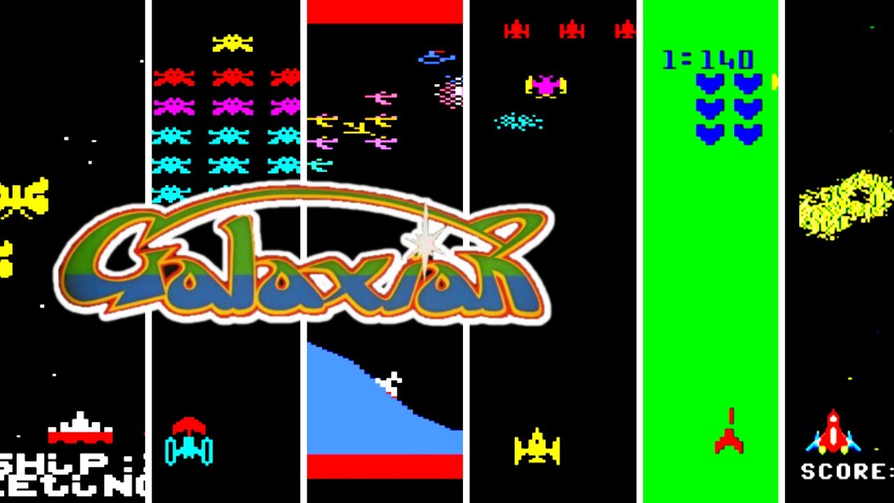 14 Galaga/Galaxian Clones That Copied Too Much