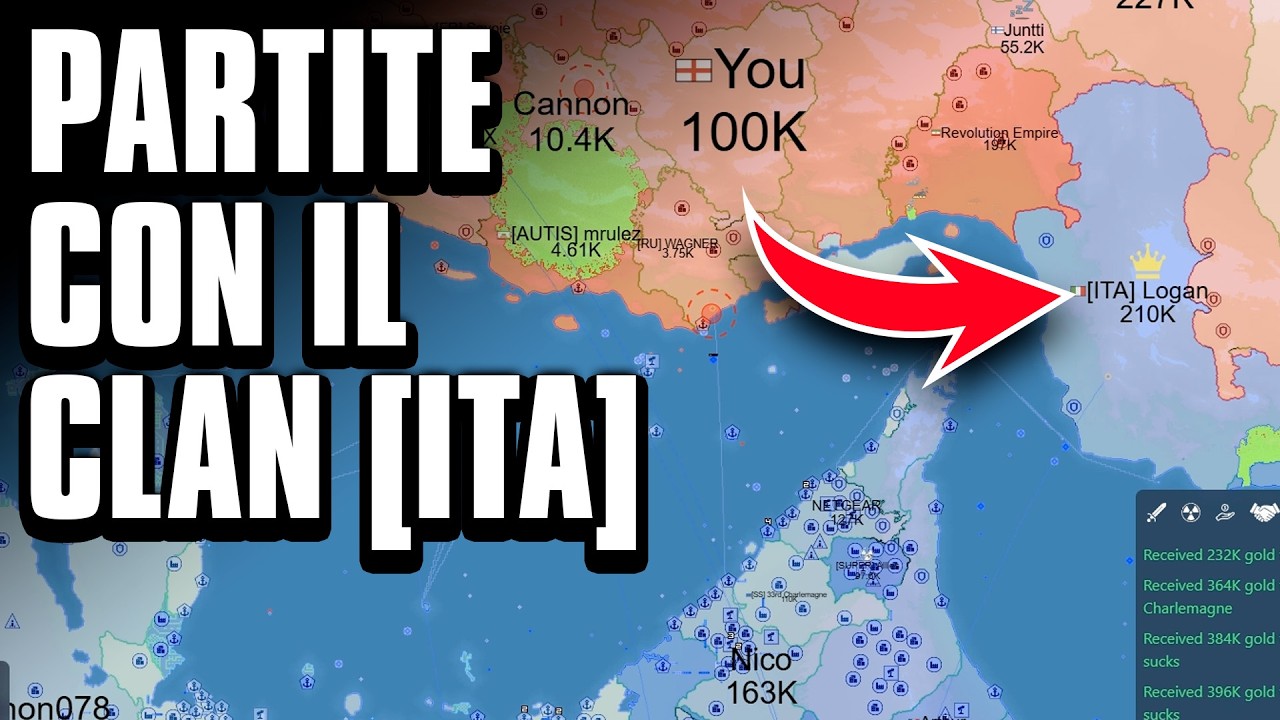 Facciamo 3 partite con il clan [ITA]! | Openfront.io