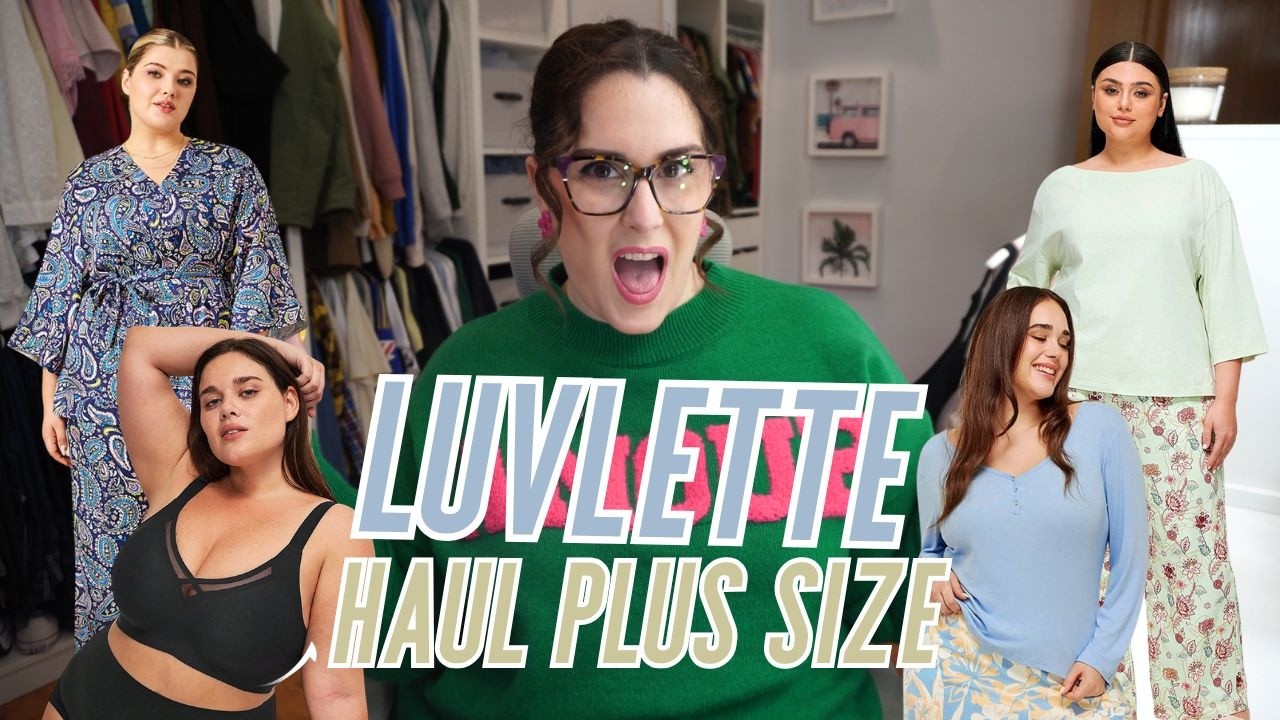 Haul PIJAMAS y SUJETADORES de TALLA GRANDE 👑 Luvlette con SHEIN