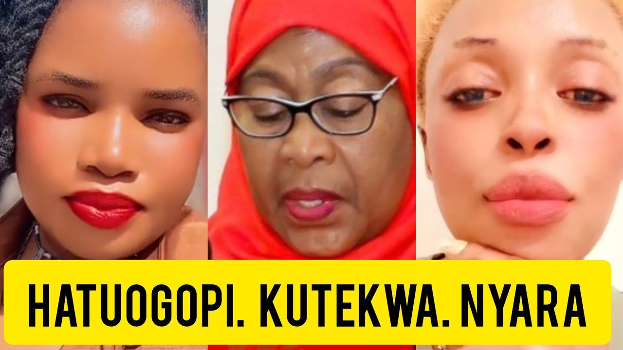 WATANZANIA WAMTUKANA MAMA SAMIA BILA UOGA WA KUTEKWA NYARA 