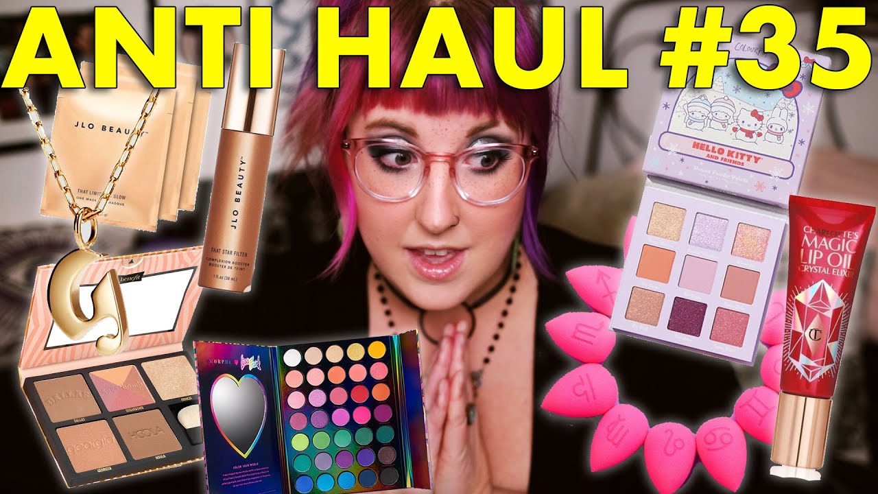 ANTI HAUL #35  |  which is worse? a $75 gold glossier necklace or a $40 lip oil?