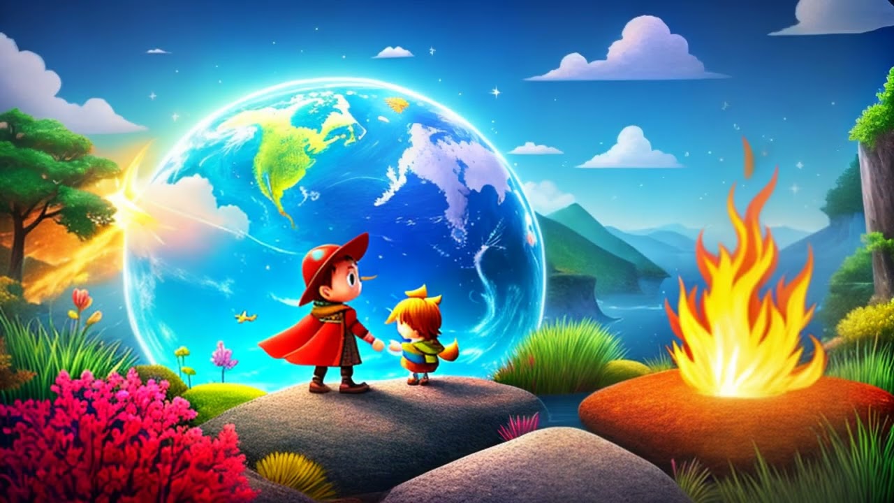 La Aventura de los Elementos- Tierra, Agua, Aire y Fuego