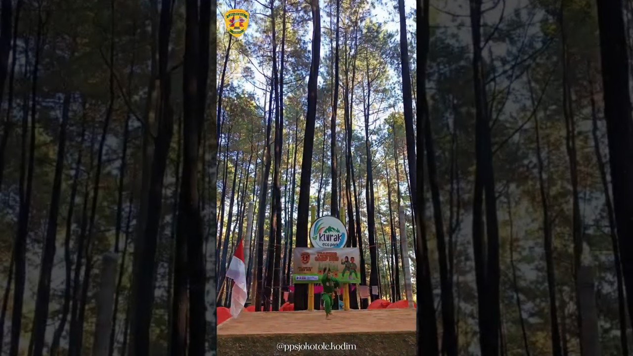 Training Camp Jokotole Kodim 0829 di Klurak Eco Park