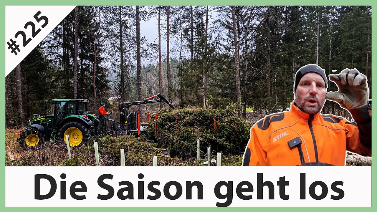 Waldsaison 2025 eröffnet - Zum ersten mal mit der Sicherheitsfälltechnik