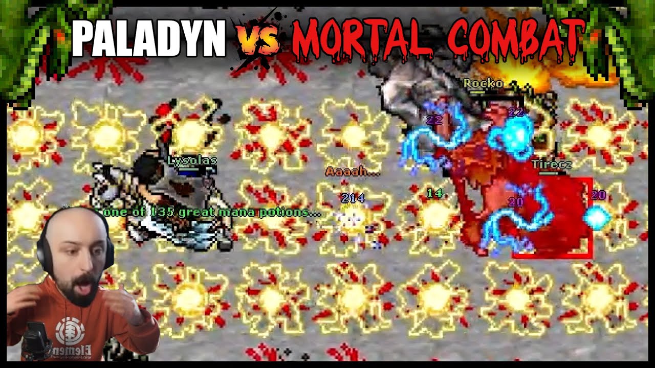 Tylko nie padnij proszę... | Paladyn vs Mortal Combat | Tibia