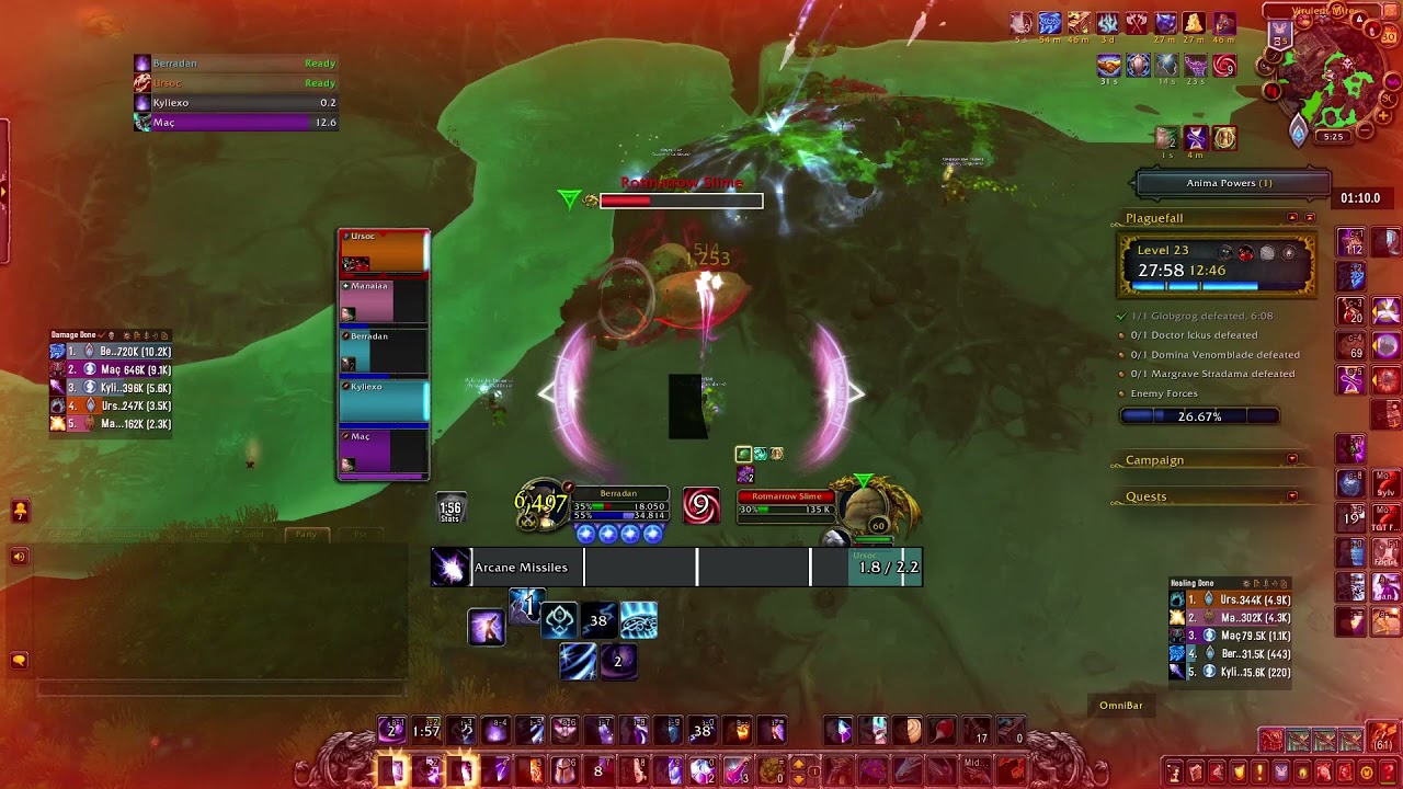 9.1 +23 Plaguefall - Arcane Mage POV